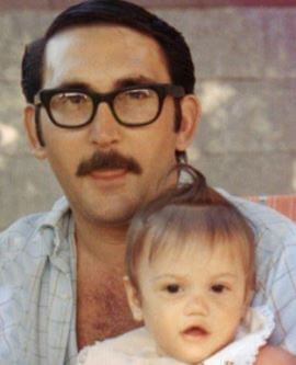 Dennis Stefani with young Gwen Stefani, Cute
